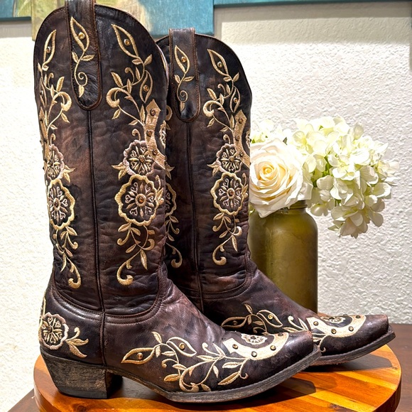 Old Gringo Lucky 13” Western Boots Womens Size 7B - Picture 6 of 16
